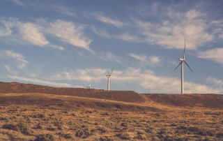 Windmills Collecting Wind Energy